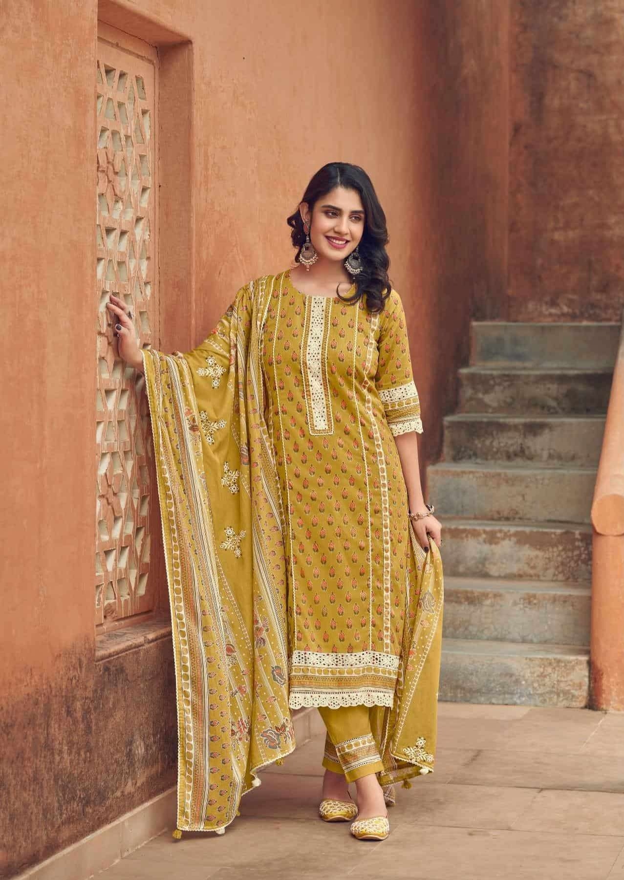 My Fashion Road Jay Vijay Karigari Tales Latest Designs Cotton Dress | 11144 My Fashion Road Jay Vijay Karigari Tales Latest Designs Cotton Dress | 11144