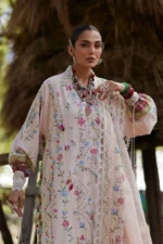 My Fashion Road Elan Pakistani Lawn Unstitched Suit 2026 | SOZRAAG 03 A