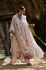 My Fashion Road Elan Pakistani Lawn Unstitched Suit 2026 | SOZRAAG 03 A