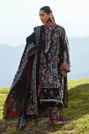 My Fashion Road Elan Pakistani Lawn Unstitched Suit 2026 | ZABAR 01 A