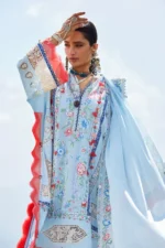My Fashion Road Elan Pakistani Lawn Unstitched Suit 2026 | NEELUNE 05 B