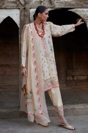 My Fashion Road Elan Pakistani Lawn Unstitched Suit 2026 | MEHRVAAN 10A