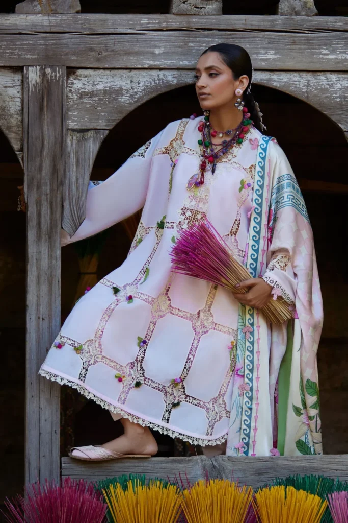 My Fashion Road Elan Pakistani Lawn Unstitched Suit 2026 | ZÉRIN 11 A
