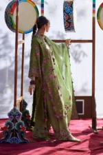 My Fashion Road Elan Pakistani Lawn Unstitched Suit 2026 | GULRAAZ 08 A
