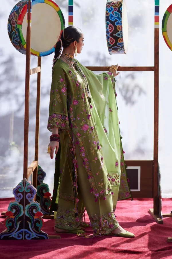 My Fashion Road Elan Pakistani Lawn Unstitched Suit 2026 | GULRAAZ 08 A