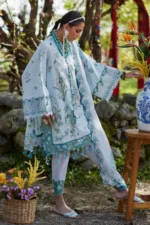 My Fashion Road Elan Pakistani Lawn Unstitched Suit 2026 | MEHRVAAN 10 B