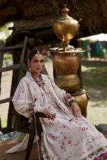 My Fashion Road Elan Pakistani Lawn Unstitched Suit 2026 | SOZRAAG 03 A