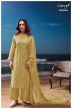 My Fashion Road Ganga Cairael Premium Cotton Suit | S4748 – A