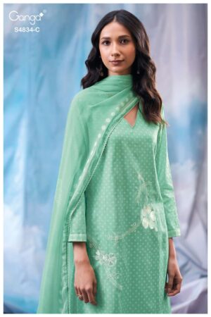 My Fashion Road Ganga Fashion Aislinn Exclusive Cotton Salwar Kameez |  S4834 – C