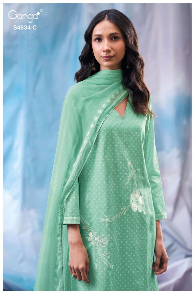 My Fashion Road Ganga Fashion Aislinn Exclusive Cotton Salwar Kameez |  S4834 – C
