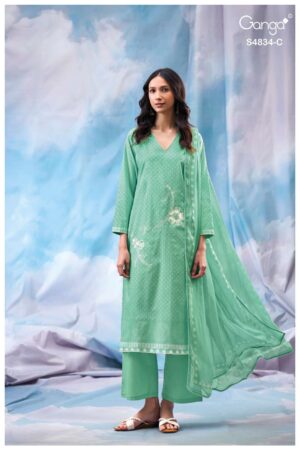 My Fashion Road Ganga Fashion Aislinn Exclusive Cotton Salwar Kameez |  S4834 – C