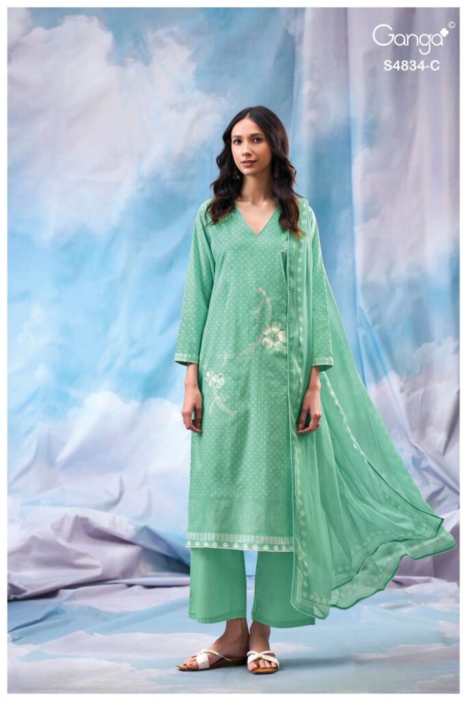 My Fashion Road Ganga Fashion Aislinn Exclusive Cotton Salwar Kameez |  S4834 – C