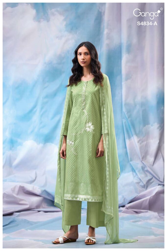My Fashion Road Ganga Fashion Aislinn Exclusive Cotton Salwar Kameez |  S4834 – A