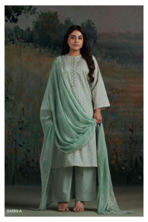 My Fashion Road Ganga Fashion Baanu Summer Wear Cotton Dress | S4889 – A