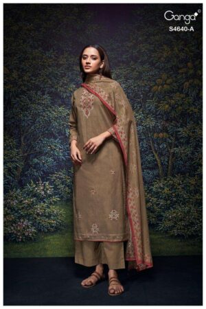 My Fashion Road Ganga Fashion Bivora  Exclusive Cotton Salwar Kameez | S4640 – A
