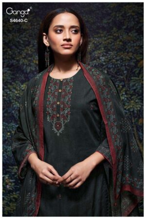 My Fashion Road Ganga Fashion Bivora  Exclusive Cotton Salwar Kameez | S4640 – C