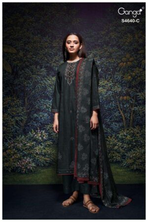 My Fashion Road Ganga Fashion Bivora  Exclusive Cotton Salwar Kameez | S4640 – C