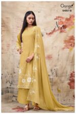 My Fashion Road Ganga Fashion Charika Exclusive Fancy Ladies Dress | S4867  – B