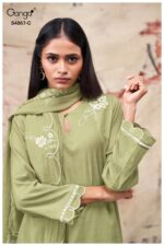 My Fashion Road Ganga Fashion Charika Exclusive Fancy Ladies Dress | S4867  – C