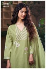 My Fashion Road Ganga Fashion Direlia Fancy Cotton Suit | S4767 – A