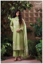 My Fashion Road Ganga Fashion Direlia Fancy Cotton Suit | S4767 – A