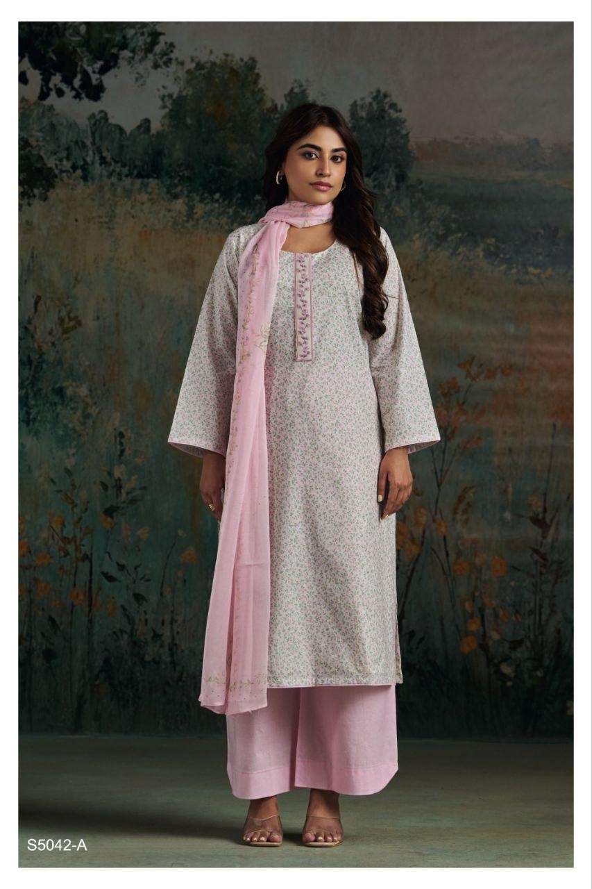 My Fashion Road Ganga Fashion Ekanta Premium Wear Cotton Suits | S5042 – A My Fashion Road Ganga Fashion Ekanta Premium Wear Cotton Suits | S5042 – A