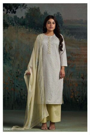 My Fashion Road Ganga Fashion Ekanta Premium Wear Cotton Suits | S5042 – C