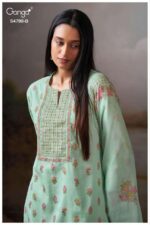 My Fashion Road Ganga Fashion Eshmita Pure Organdy Latest Suit | S4790 – B