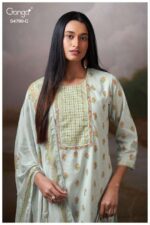 My Fashion Road Ganga Fashion Eshmita Pure Organdy Latest Suit | S4790 – C