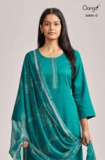 My Fashion Road Ganga Fashion Gaura Pure Cotton Salwar Suit | S4884 – D