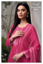 My Fashion Road Ganga Fashion Jareesha Exclusive Cotton Satin Suit | S4728 – D