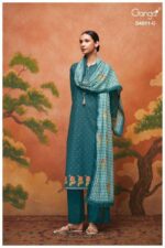 My Fashion Road Ganga Fashion Kivika Premium Wear Cotton Suit | S4881 – C