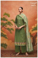 My Fashion Road Ganga Fashion Kivika Premium Wear Cotton Suit | S4881 – D