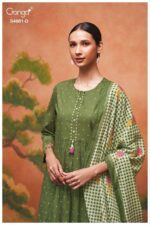 My Fashion Road Ganga Fashion Kivika Premium Wear Cotton Suit | S4881 – D