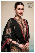 My Fashion Road Ganga Fashion Ruby Premium Wear Cotton Dress | S4581 – D