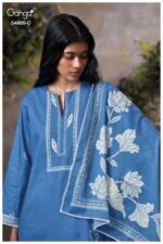 My Fashion Road Ganga Ishmita Premium Cotton Salwar Suit | S4805 – C