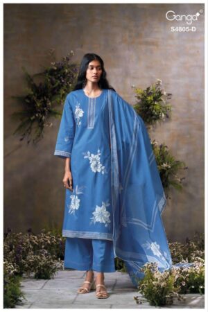 My Fashion Road Ganga Ishmita Premium Cotton Salwar Suit | S4805 – D My Fashion Road Ganga Ishmita Premium Cotton Salwar Suit | S4805 – D
