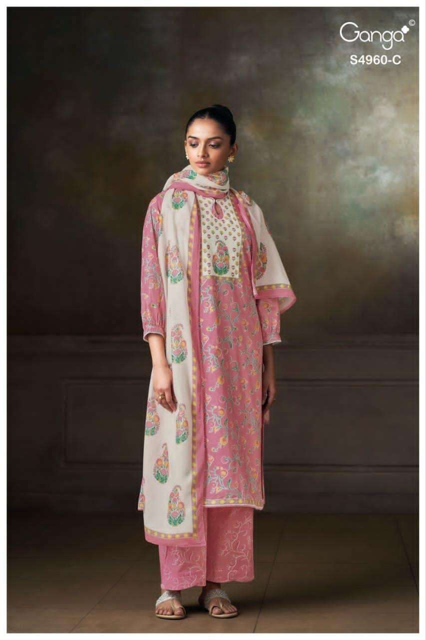 My Fashion Road Ganga Tersia Cotton Mul Dupatta Ethnic Suit | S4960 – C My Fashion Road Ganga Tersia Cotton Mul Dupatta Ethnic Suit | S4960 – C