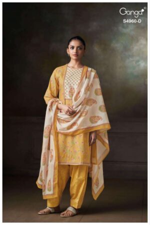 My Fashion Road Ganga Tersia Cotton Mul Dupatta Ethnic Suit | S4960 – D My Fashion Road Ganga Tersia Cotton Mul Dupatta Ethnic Suit | S4960 – D