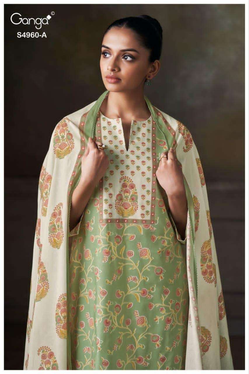 My Fashion Road Ganga Tersia Cotton Mul Dupatta Ethnic Suit | S4960 – A My Fashion Road Ganga Tersia Cotton Mul Dupatta Ethnic Suit | S4960 – A