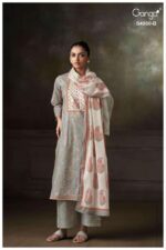 My Fashion Road Ganga Tersia Cotton Mul Dupatta Ethnic Suit | S4960 – B