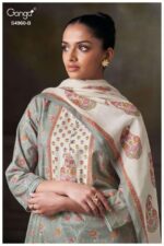 My Fashion Road Ganga Tersia Cotton Mul Dupatta Ethnic Suit | S4960 – B