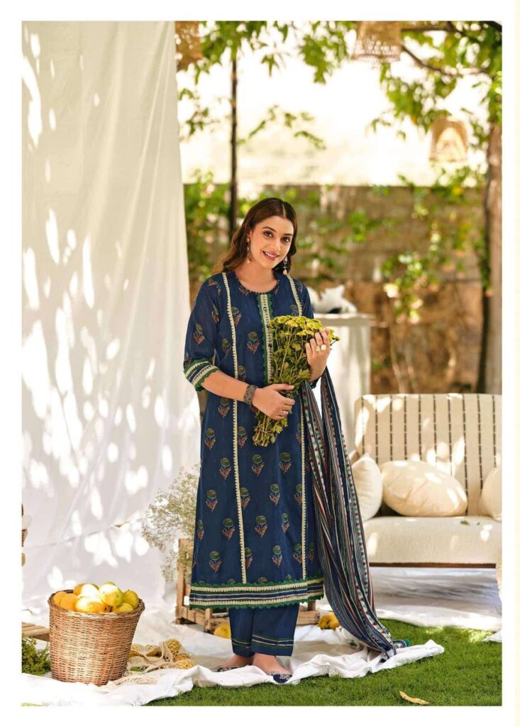 My Fashion Road Jay Vijay Aam Bagh Exclusive Designs Cotton Dress | 11165