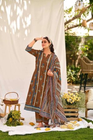 My Fashion Road Jay Vijay Aam Bagh Exclusive Designs Cotton Dress | 11164