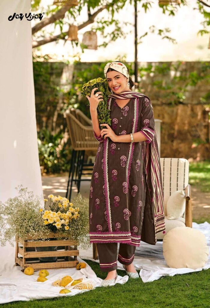 My Fashion Road Jay Vijay Aam Bagh Exclusive Designs Cotton Dress | 11166