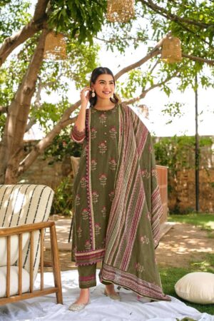 My Fashion Road Jay Vijay Aam Bagh Exclusive Designs Cotton Dress | 11162