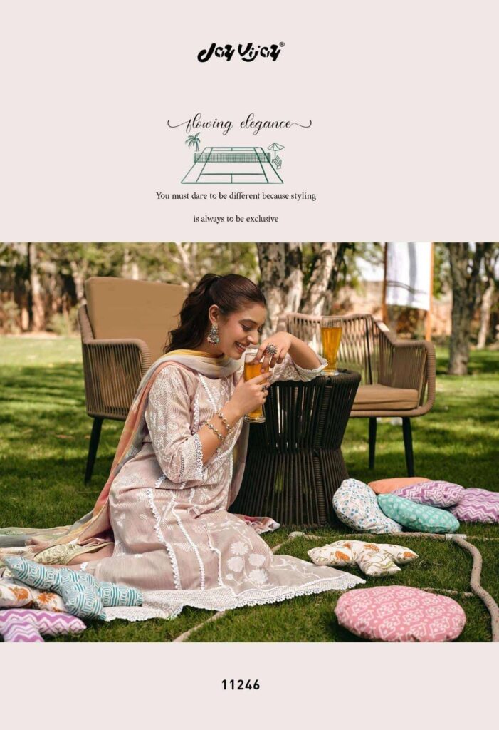 My Fashion Road Jay Vijay Khel Kud Premium Wear Cotton Ladies Suit | 11246