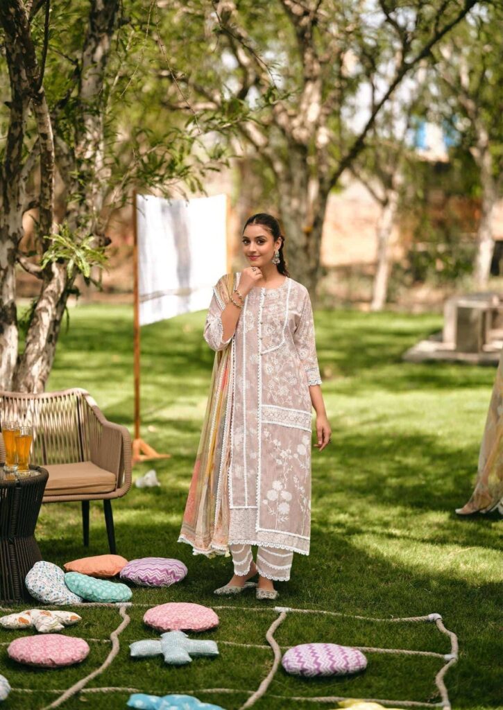 My Fashion Road Jay Vijay Khel Kud Premium Wear Cotton Ladies Suit | 11246
