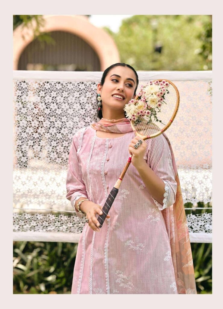 My Fashion Road Jay Vijay Khel Kud Premium Wear Cotton Ladies Suit | 11241