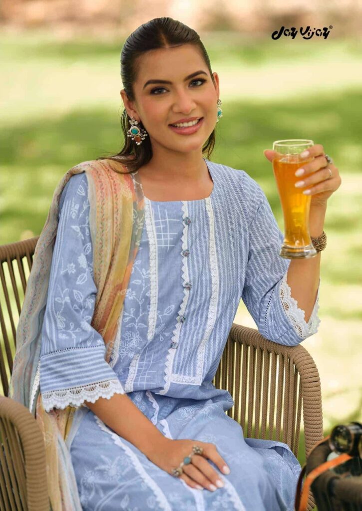 My Fashion Road Jay Vijay Khel Kud Premium Wear Cotton Ladies Suit | 11244